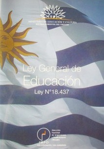 Ley general de educación : Ley Nª 18.437