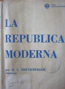 La República moderna