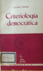 Criteriología democrática