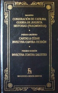 Salustio. Conjuración de Catilina