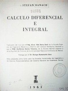 Cálculo diferencial e integral