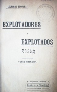 Explotadores y explotados