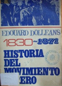 Historia del movimiento obrero