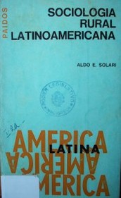 Sociología Rural Latinoamericana