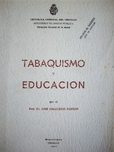 Tabaquismo y educación