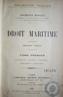 Droit maritime