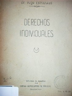 Derechos individuales