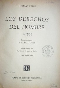 Los derechos del hombre