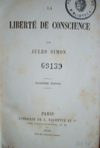 La liberté de conscience