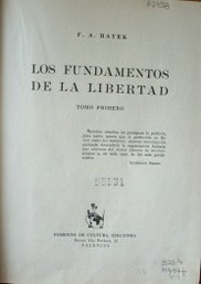 Los fundamentos de la libertad