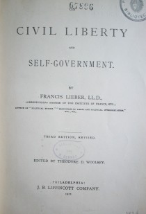 Civil liberty and self-government