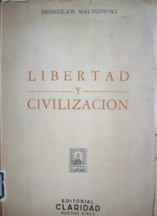 Libertad y civilización