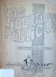 Las libertades públicas