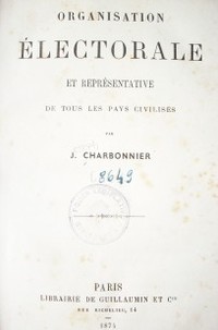 Organisation électorale et représentative de tous les pays civilisés