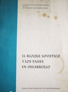 El bloque soviético y los países en desarrollo