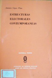 Estructuras electorales contemporáneas :  (Alemania y Estados Unidos)