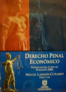Derecho Penal Económico