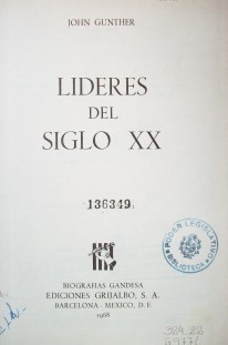 Líderes del siglo XX