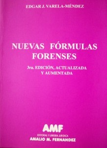 Nuevas fórmulas forenses