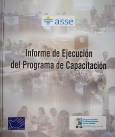 Informe de ejecución del programa de capacitación