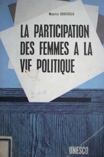La participation des femmes a la vie politique