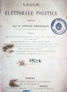 Legge elettorale politica