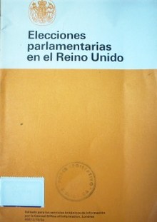 Elecciones parlamentarias en el Reino Unido