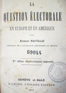 La question électorale : en Europe et en Amérique