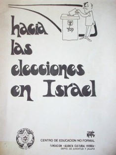 Hacia las elecciones en Israel