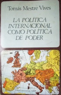 La política internacional como política de poder