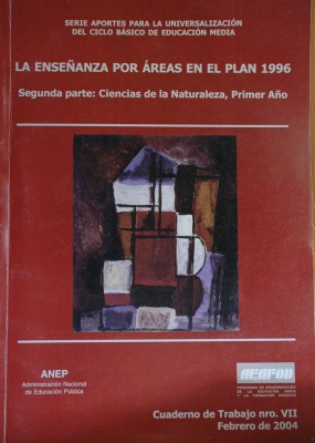 La enseñanza por áreas en el plan 1996 : primer año
