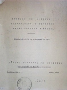 Tratado de amistad, cooperación y comercio entre Uruguay y Brasil