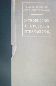 Introducción a la política internacional