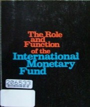 The Role and Function of the International Monetary Fund