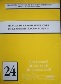 Manual de cargos superiores de la administración pública