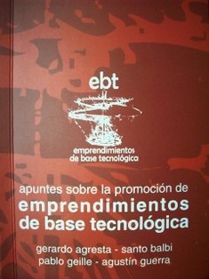 Programa de promoción de emprendimientos de base tecnológica