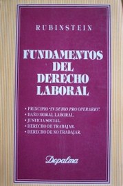 Fundamentos del Derecho Laboral