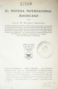El sistema internacional americano