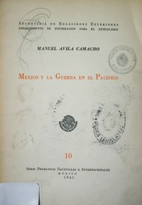 México y la guerra en el Pacífico