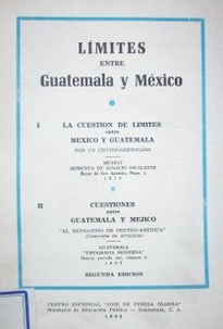 Límites entre Guatemala y México