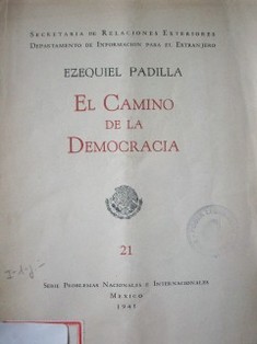 El camino de la democracia