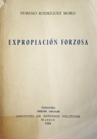 Expropiación forzosa