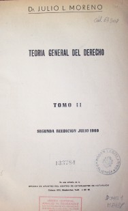 Teoría general del Derecho