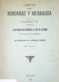 Límites entre Honduras y Nicaragua