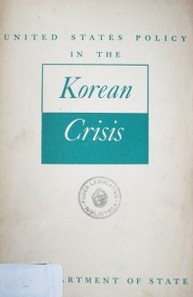 United States policy in the Korean crisis