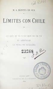 Límites con Chile