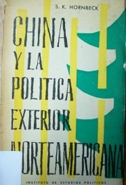 China y la política exterior norteamericana