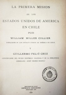 La primera misión de los Estados Unidos de América en Chile