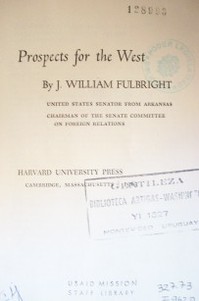 Prospects for the west