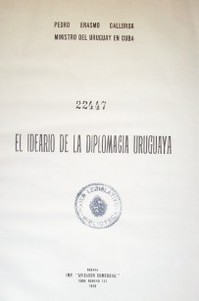 El ideario de la diplomacia uruguaya